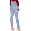 imageHybrid ampamp Company Womens Butt Lift Skinny High Waisted V3 Super Comfy Stretch Denim PantsDestructedlwash