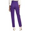 imageHybrid ampamp Company Womens Paper Bag Pants Casual Slim High Waist Pants with Bow KnotTp48366cdspurple