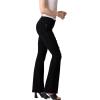 imageHybrid ampamp Company Womens Slim Boot Cut Stretch PantsBlblack
