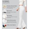 imageHybrid ampamp Company Womens Slim Boot Cut Stretch PantsBlwhite