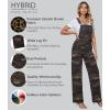 imageHybrid ampamp Company Womens Super Comfy Stretch Denim jumpsuit Pants OverallsCamouflage