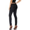 imageLexi Womens Super Comfy Stretch Denim Skinny JeansClassicblack