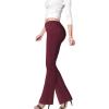 imageHybrid ampamp Company Super Comfy Stretch Women 5 Pockets Corduroy Boot Cut PantsP21951blberry