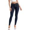 imageHybrid ampamp Company Women Ultimate Comfort Flattering Fit Stretch Skinny JeansBlueblack