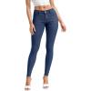 imageHybrid ampamp Company Women Ultimate Comfort Flattering Fit Stretch Skinny JeansMedium Blue