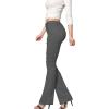 imageHybrid ampamp Company Womens Slim Boot Cut Stretch PantsBlgunmetal