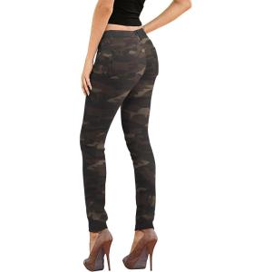 imageLexi Womens Super Comfy Stretch Denim Skinny JeansButt Lifting10camouflage