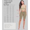 imageHybrid ampamp Company Womens Butt Lift V2 Super Comfy Stretch Denim Bermuda Shorts CapriBermudabeigeKhak