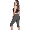 imageHybrid ampamp Company Womens Butt Lift V2 Super Comfy Stretch Denim Bermuda Shorts CapriCaprigun Metal