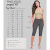 imageHybrid ampamp Company Womens Butt Lift V2 Super Comfy Stretch Denim Bermuda Shorts CapriCaprigun Metal