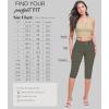 imageHybrid ampamp Company Womens Butt Lift V2 Super Comfy Stretch Denim Bermuda Shorts CapriCapriolive