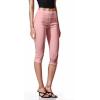 imageHybrid ampamp Company Womens Super Stretch Causal Pull On Millennium Twill Bermuda ShortsCapriblush