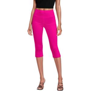 imageHybrid ampamp Company Womens Super Stretch Causal Pull On Millennium Twill Bermuda ShortsCaprineopnk