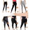 imageHybrid ampamp Company Womens Casual Leggings Elastic Waistband Skinny PantsP47907skblacksilve