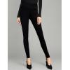 imageHybrid ampamp Company Womens Casual Leggings Elastic Waistband Skinny PantsP47912skblackwhite