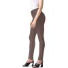 imageHybrid ampamp Company Womens Classic Denim Mid Rise Skinny Jeans Super Stretch PantsBrown