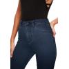imageHybrid ampamp Company Womens Classic Denim Mid Rise Skinny Jeans Super Stretch PantsHigh Waist Darkwash