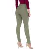 imageHybrid ampamp Company Womens Classic Denim Mid Rise Skinny Jeans Super Stretch PantsRipped Pantsolive