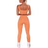imageHybrid ampamp Company Womens High Waisted Yoga Active Tight Running Biker Gym Shorts ampamp Full Length LeggingsLeggingspeach