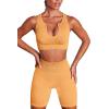 imageHybrid ampamp Company Womens High Waisted Yoga Active Tight Running Biker Gym Shorts ampamp Full Length LeggingsShortslight Toba