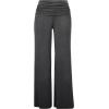 imageHybrid ampamp Company Womens Super Comfy Flowy Wide Leg Palazzo Pants Made in USACharcoal