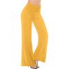 imageHybrid ampamp Company Womens Super Comfy Flowy Wide Leg Palazzo Pants Made in USAGold