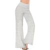 imageHybrid ampamp Company Womens Super Comfy Flowy Wide Leg Palazzo Pants Made in USAHeather Beige