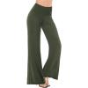 imageHybrid ampamp Company Womens Super Comfy Flowy Wide Leg Palazzo Pants Made in USAOlive