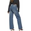 imageHybrid ampamp Company Womens Wide Leg High Rise Super Comfy Stretch Denim Pants Trendy Relaxed Fit Jeans with PocketsTint