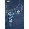imageRevolt Womens Plus Size comfort Denim Jean Blue Overalls PVJ6122X DARK WASH 18