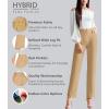 imageHybrid ampamp Company Womens High Waist Lightweight Solid Long Pants Elegant Office TrousersP5324slcdslatte