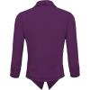 image:imageHybrid amp Company Lightweight Open Front Cardigan Classic Ruched Sleeve Work Office Blazer Suit JacketsPlum