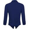 image:imageHybrid amp Company Lightweight Open Front Cardigan Classic Ruched Sleeve Work Office Blazer Suit JacketsRoyal