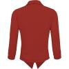 image:imageHybrid amp Company Lightweight Open Front Cardigan Classic Ruched Sleeve Work Office Blazer Suit JacketsRustCoppe
