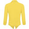 image:imageHybrid amp Company Lightweight Open Front Cardigan Classic Ruched Sleeve Work Office Blazer Suit JacketsSunshine