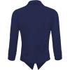 image:imageHybrid amp Company Versatile and Modern Womens Nylon Ponte De Roma Open Blazer JacketJk11331073tnavy