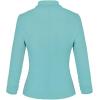 image:imageHybrid amp Company Womens Lightweight Casual Work Office Stretch Ponte Cardigan Blazer Jacket Made in USAAqua
