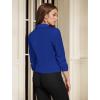 image:imageHybrid amp Company Womens Lightweight Casual Work Office Stretch Ponte Cardigan Blazer Jacket Made in USARoyal