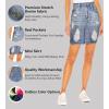 image:imageLexi Womens Stretch Pencil Skirts with Functional Pockets A Line amp Destructed Mini Denim SkirtsPotassium a