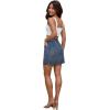image:imageLexi Womens Stretch Pencil Skirts with Functional Pockets A Line amp Destructed Mini Denim SkirtsSks48020potassium