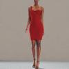image:imageHybrid amp Company Womens Elegance Stretch Chic Bandage DressDrbdh243red