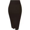 image:imageHybrid amp Company Womens Premium Nylon Ponte Stretch High Waist Pencil Suit Skirt Below Knee1073tbrown