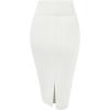image:imageHybrid amp Company Womens Premium Nylon Ponte Stretch High Waist Pencil Suit Skirt Below Knee1073tivory