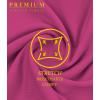 image:imageHyBrid amp Company Womens Premium Nylon Ponte Stretch Office Fishtail Pencil Skirt High Waist Made in The USA Below KneeFuchsia