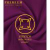image:imageHyBrid amp Company Womens Premium Nylon Ponte Stretch Office Fishtail Pencil Skirt High Waist Made in The USA Below KneeMagenta