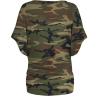 image:imageHybrid amp Company Womens Super Comfy Boat Neck Dolman Top Shirt10188camouflage