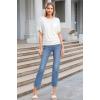 image:imageHybrid amp Company Womens Super Comfy Boat Neck Dolman Top ShirtIvory