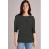 image:imageHybrid amp Company Womens Super Comfy Boat Neck Dolman Top ShirtLong Sleevechr