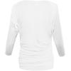 image:imageHybrid amp Company Womens Super Comfy Boat Neck Dolman Top ShirtLong Sleevewhite