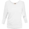 image:imageHybrid amp Company Womens Super Comfy Boat Neck Dolman Top ShirtLong Sleevewhite